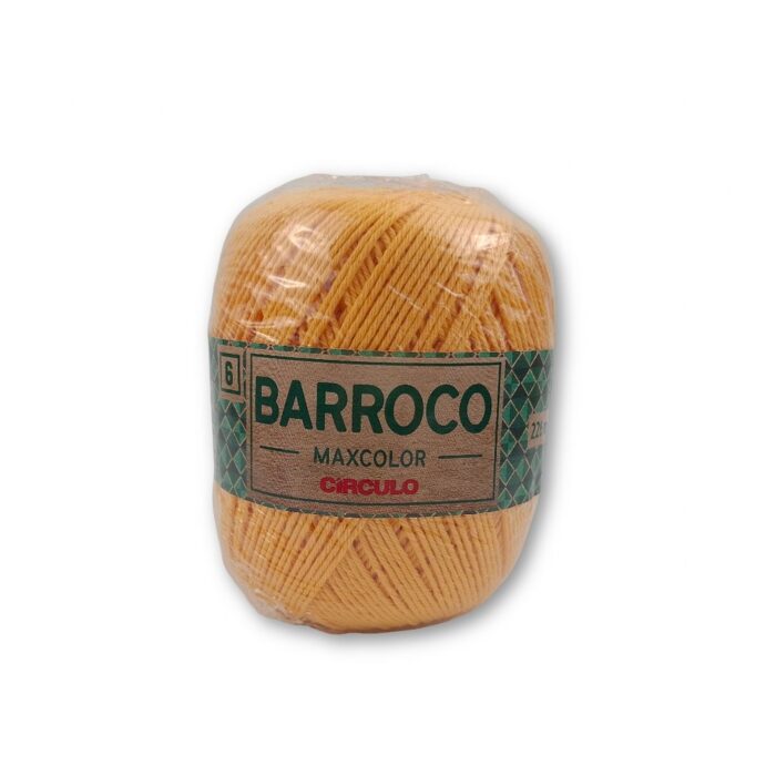Νήμα Barroco Circulo 200gr 226m Κίτρινο Κροκί