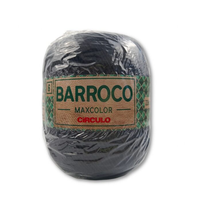 Νήμα Barroco Circulo 200gr 226m Μαύρο