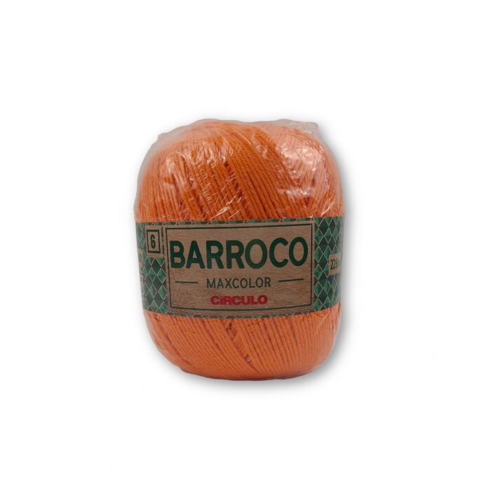 Νήμα Barroco Circulo 200gr 226m Πορτοκαλί