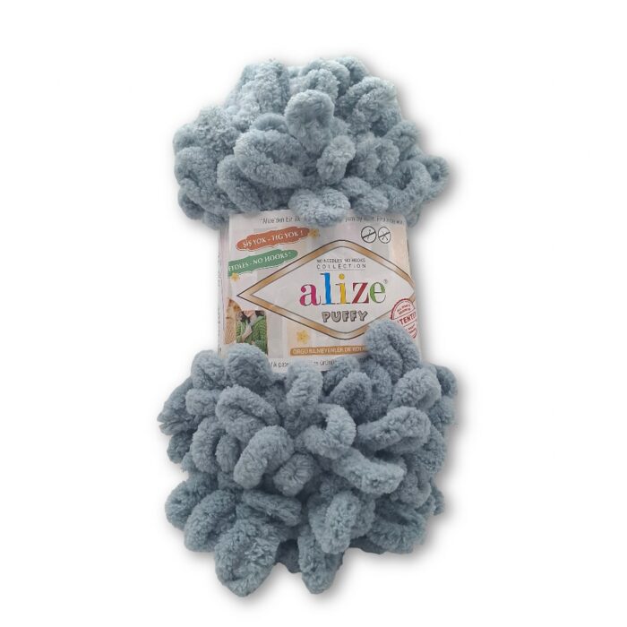 Νήμα Puffy 100γρ 9μ Γκρι Ραφ
