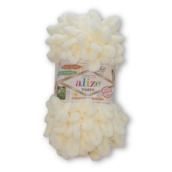 Νήμα Puffy 100γρ 9μ Κρεμ