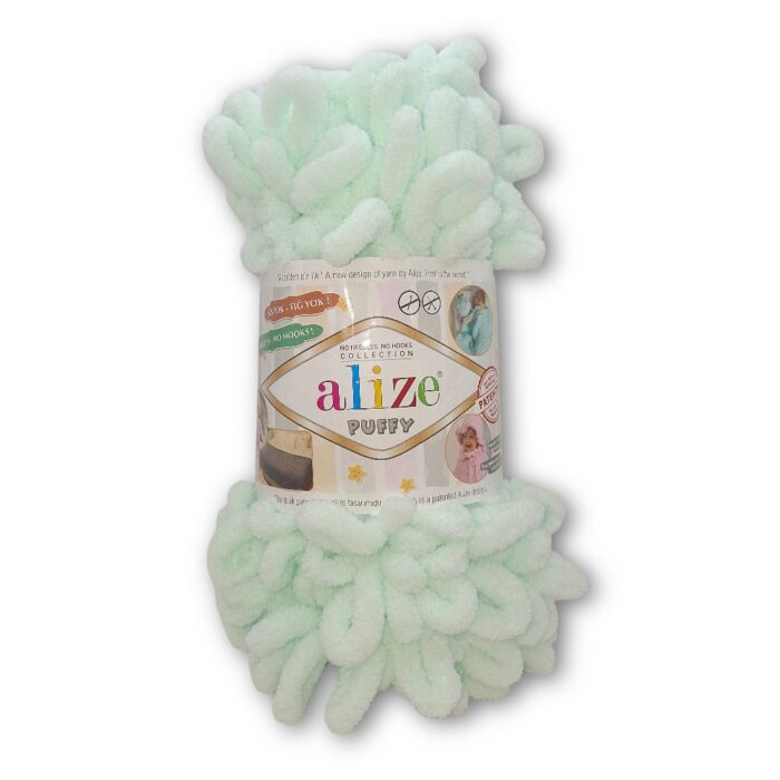 Νήμα Puffy 100γρ 9μ Μέντα