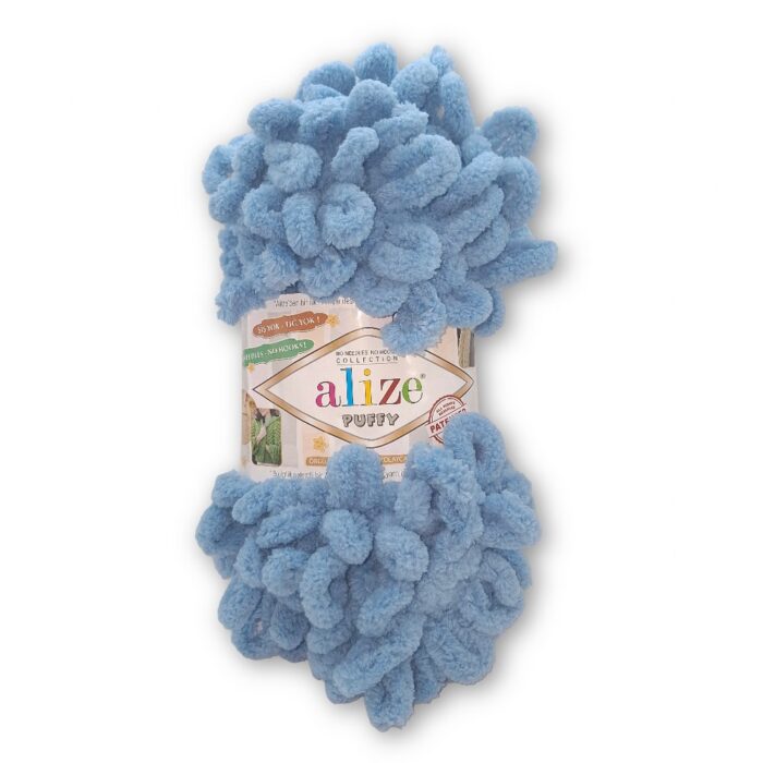 Νήμα Puffy 100γρ 9μ Μπλε Ραφ