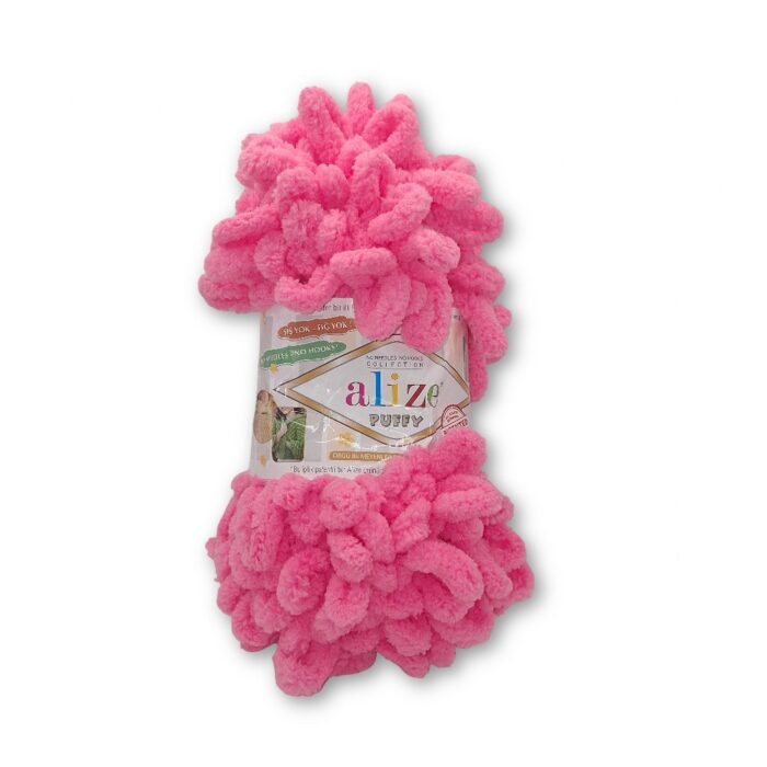 Νήμα Puffy 100γρ 9μ Ροζ