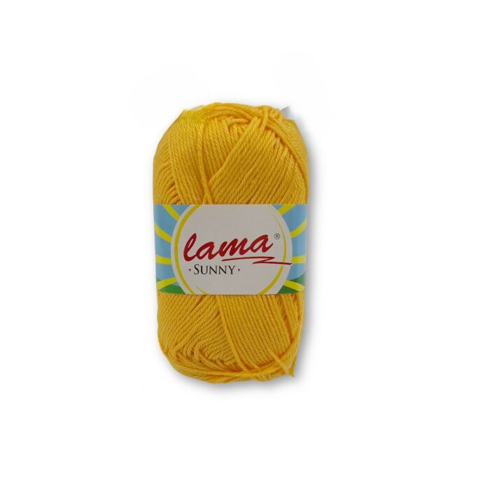 Νήμα Sunny 50γρ 125μ Κίτρινο κροκί