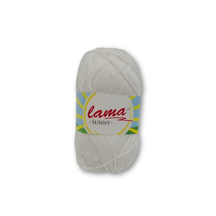 Νήμα Sunny 50γρ 125μ Λευκό