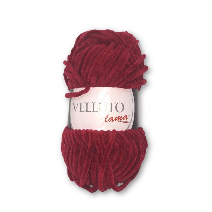 Νήμα Velluto 100gr 120m Μπορντώ