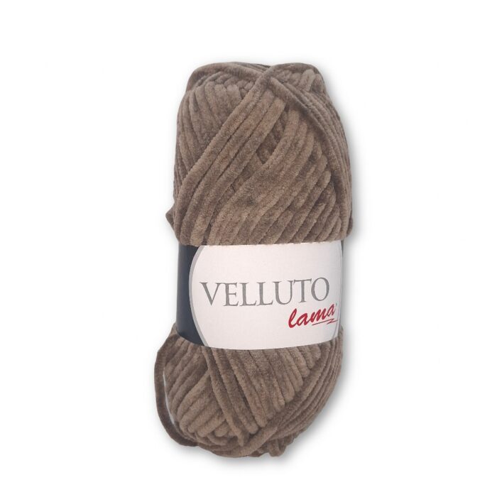 Νήμα Velluto 100gr 120m Καφέ