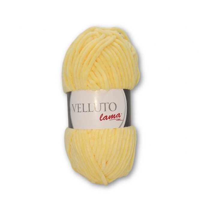 Νήμα Velluto 100gr 120m Κίτρινο