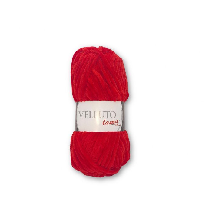 Νήμα Velluto 100gr 120m Κόκκινο