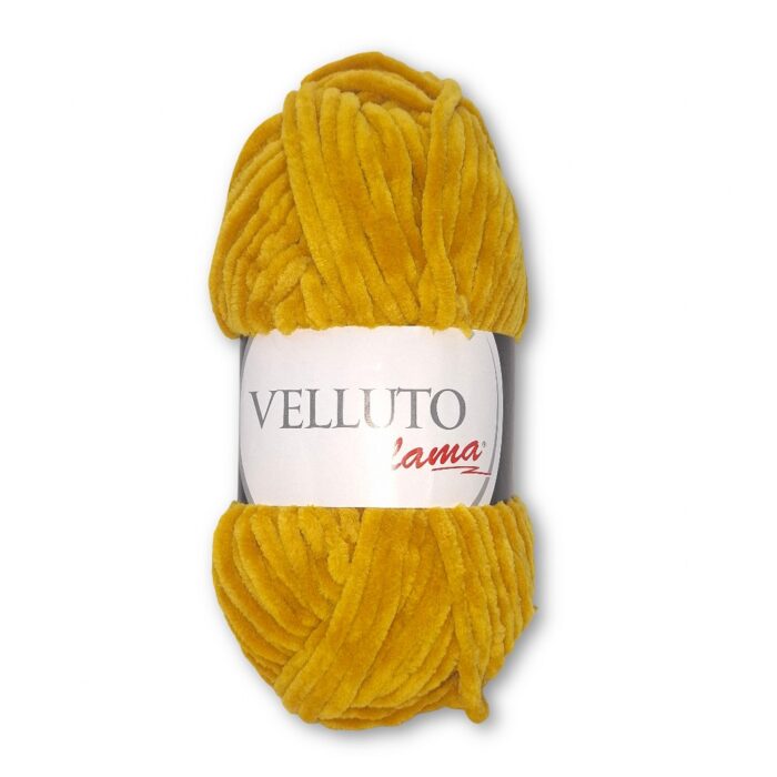 Νήμα Velluto 100gr 120m Μουσταρδί