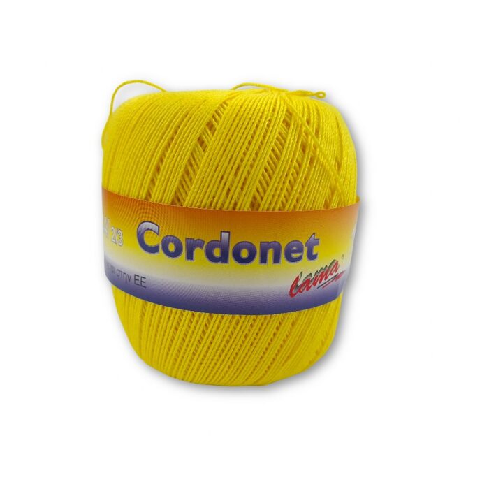 Νήμα Cordonet 100γρ 350μ Κίτρινο