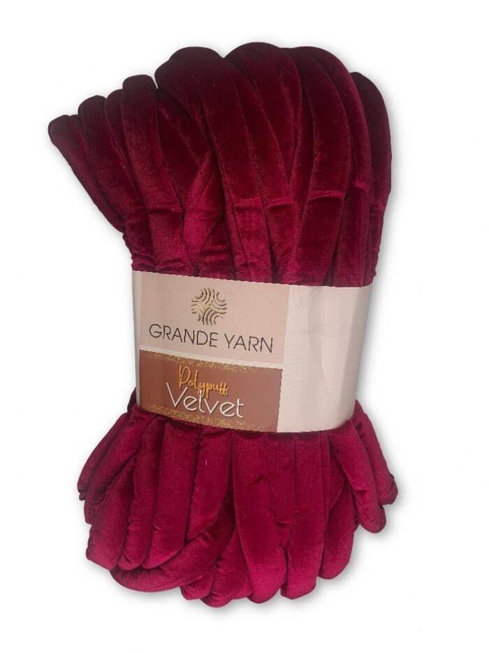 Νήμα Polypuff Velvet 100γρ 40μ  Μαντζέντα